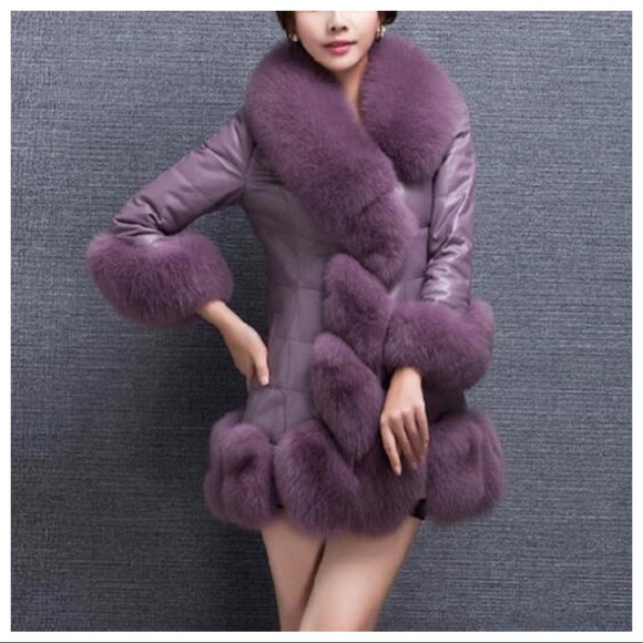 Jenniferm Jackets & Blazers - New! Women’s Fashion Purple Faux Fur Coat! 💕🛍☃️